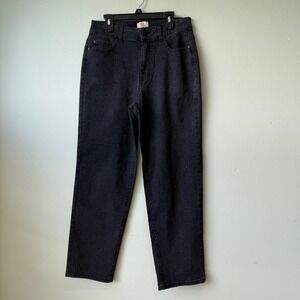 CAMILA COELHO High Waist Straight Leg Jeans With Rhinestone size 4